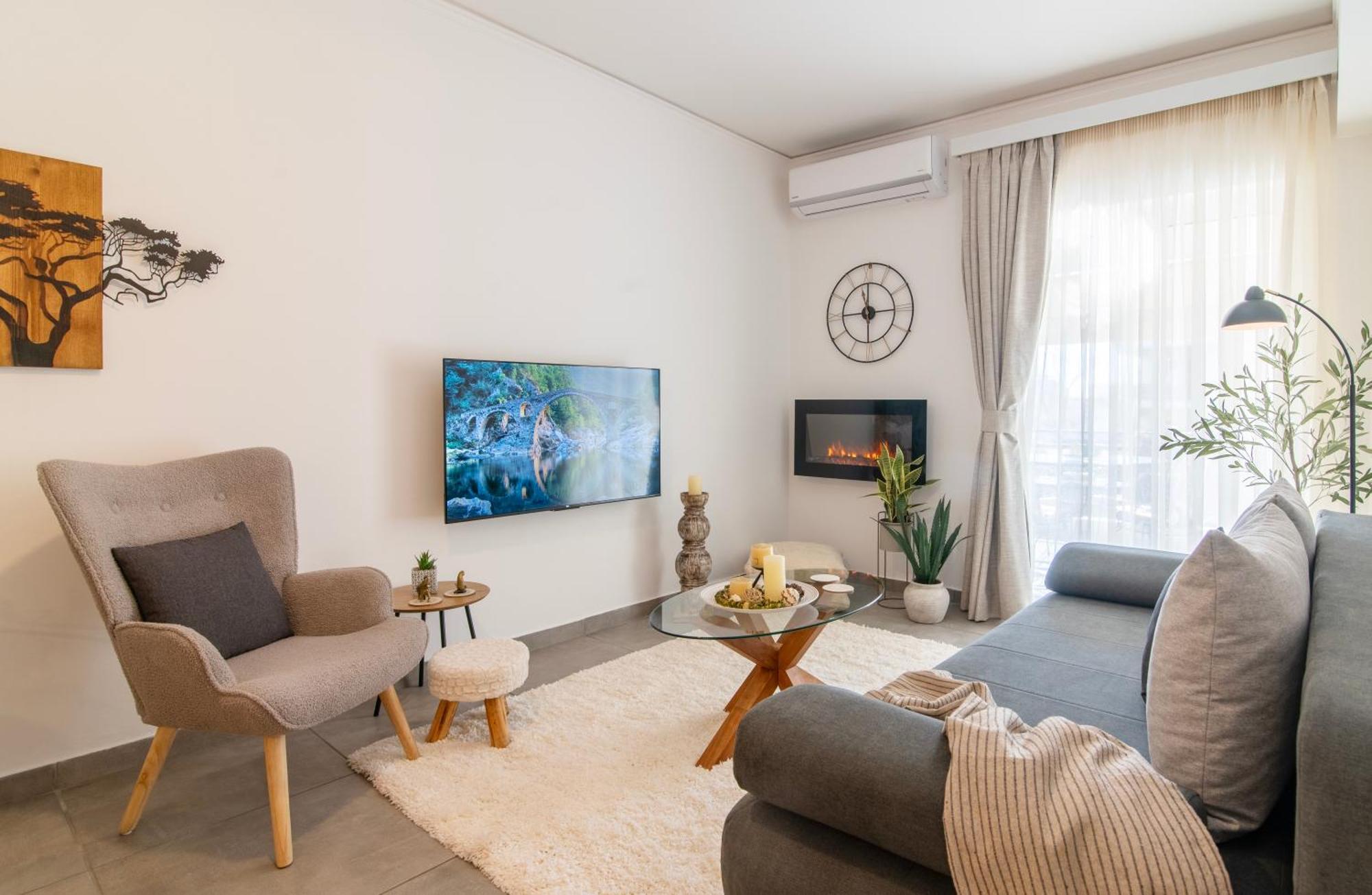 Michael'S Seaside Homely Apartment In Várkiza Kültér fotó